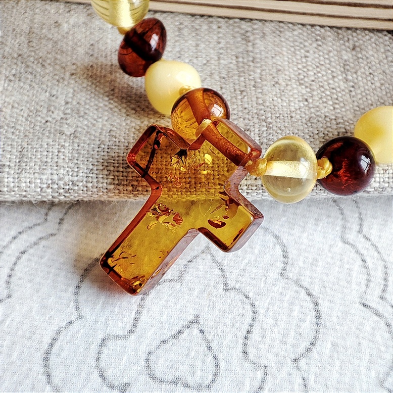 Бусы детские из янтаря 5503029928 (4)