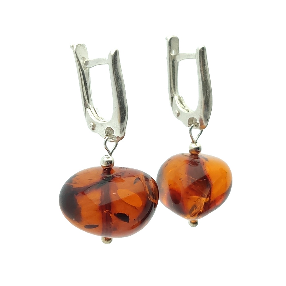 Серьги, Янтарь,ПСР 2103205012