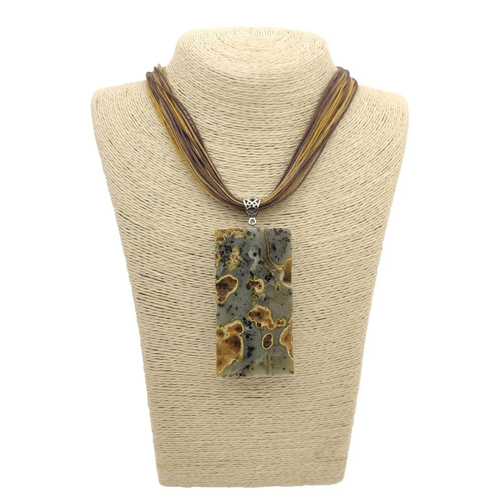 Колье авторское Янтарь