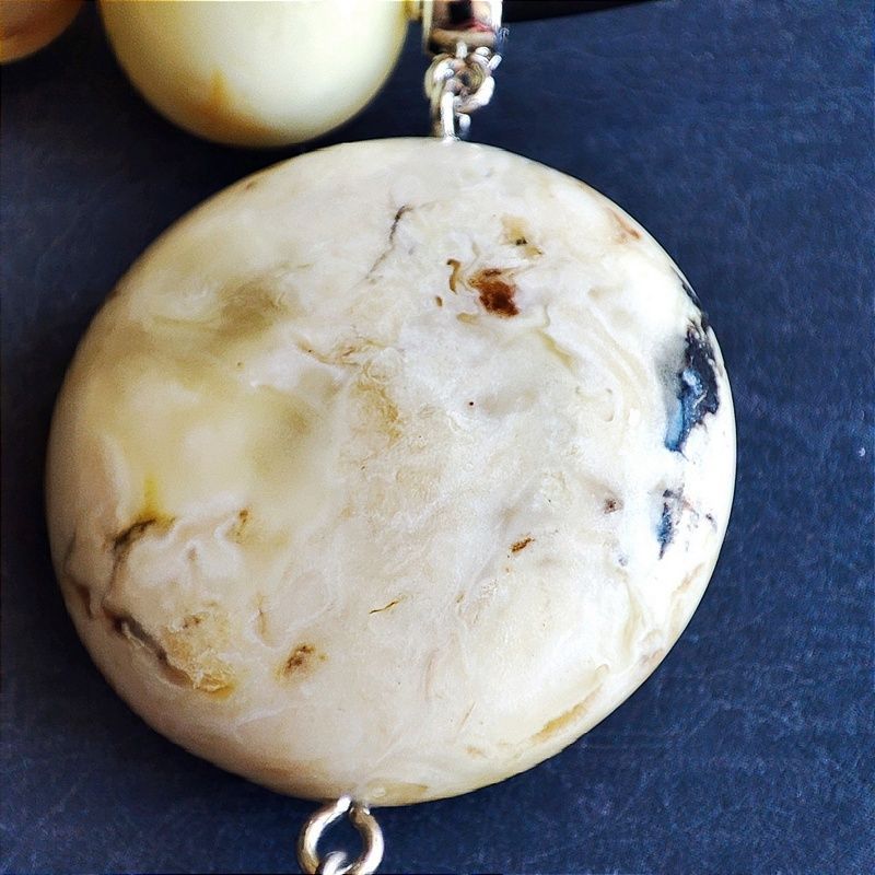 Колье "Космос" Янтарь