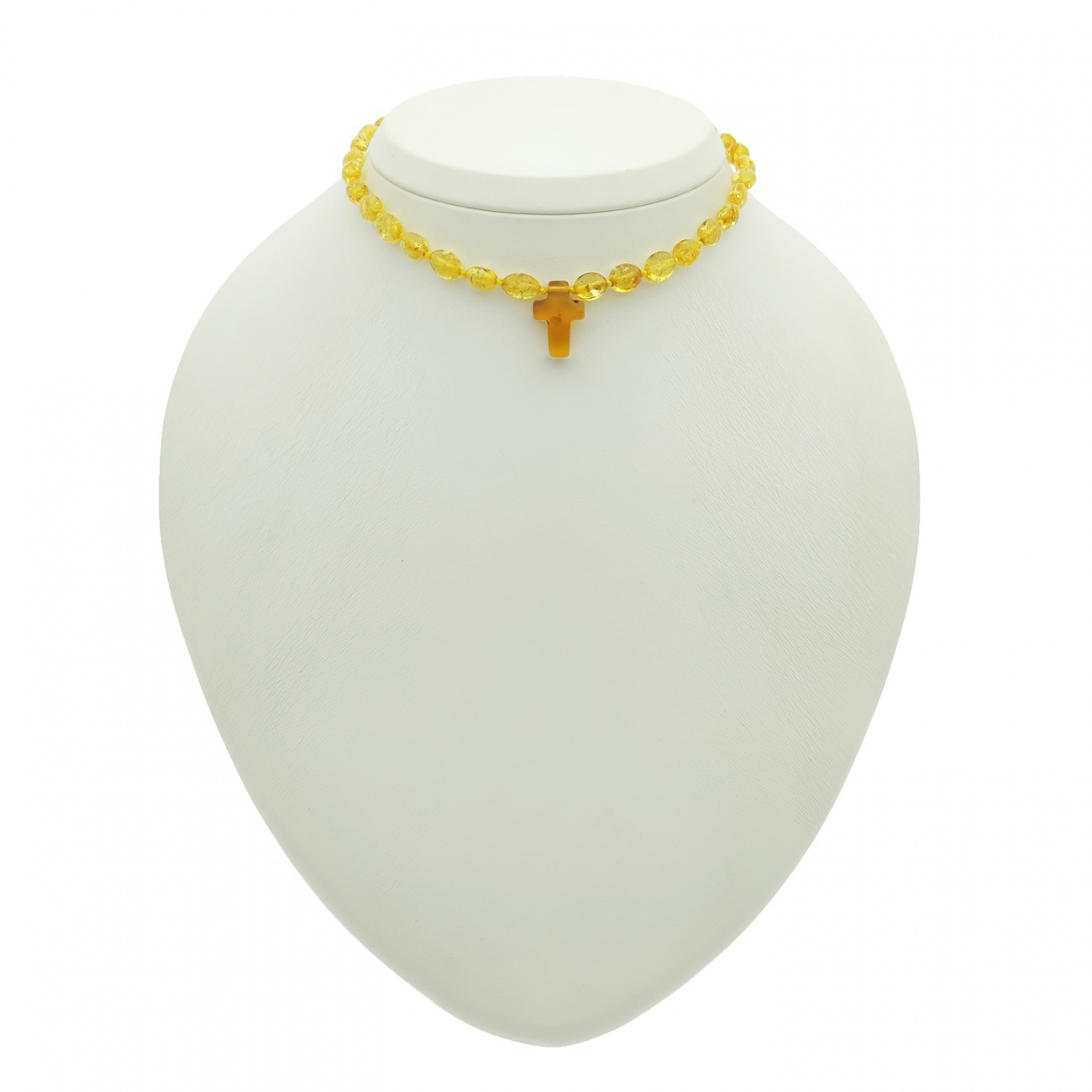 Бусы детские из янтаря