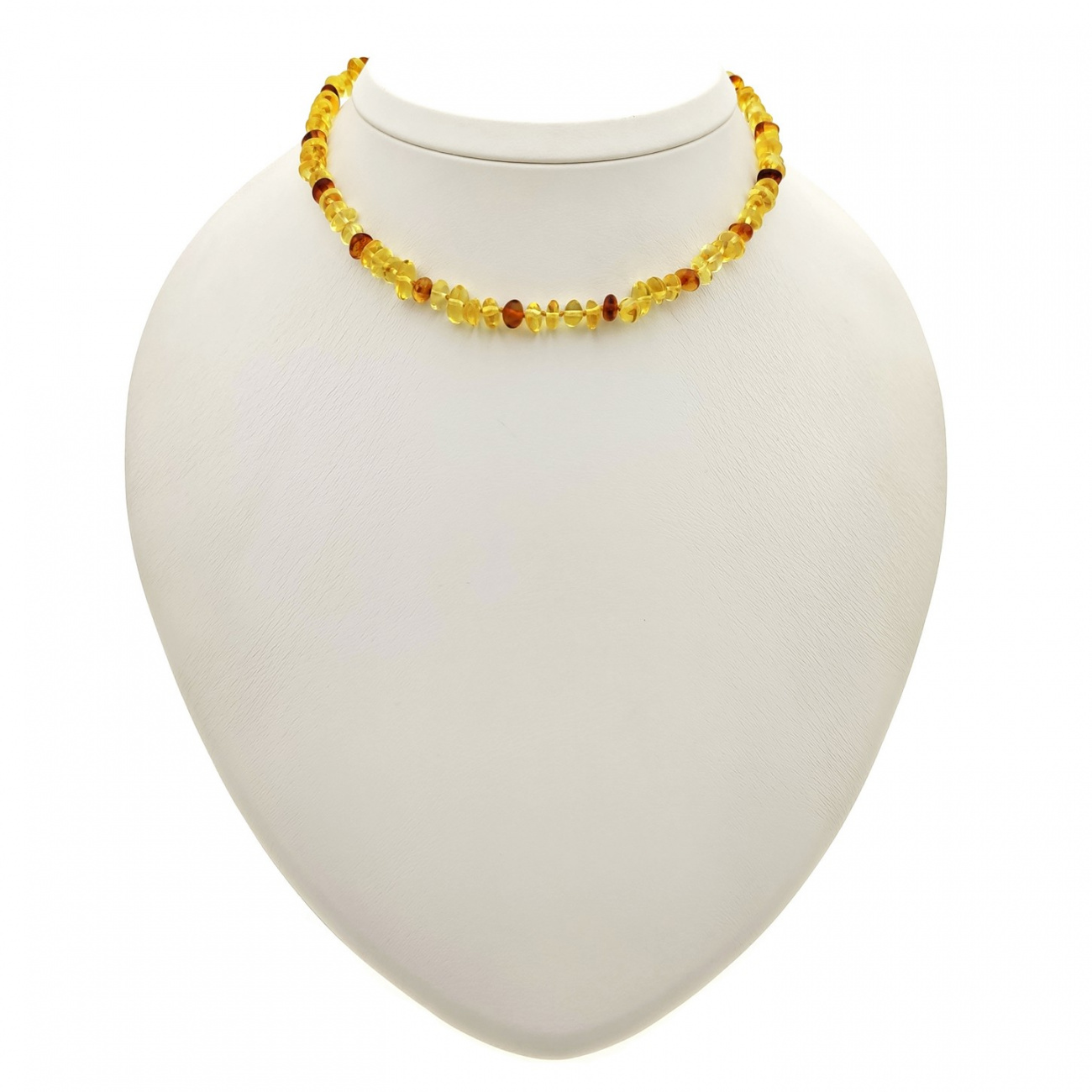 Бусы детские из янтаря