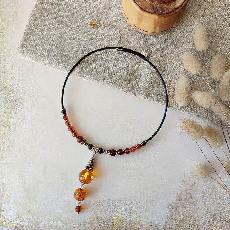 Колье Янтарь 7506217732 (2)