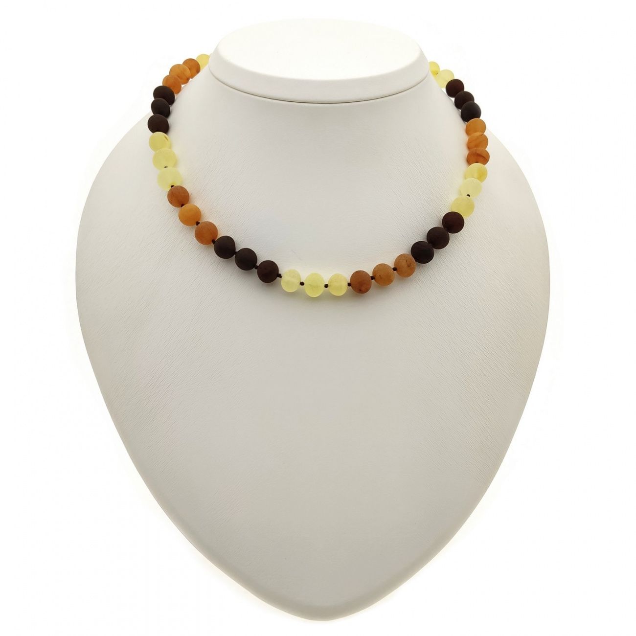 Бусы "Горох" из янтаря