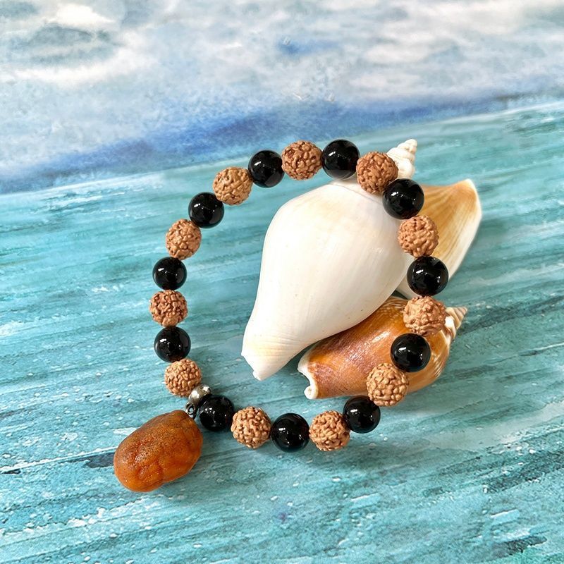 Браслет "Шар" янтарь