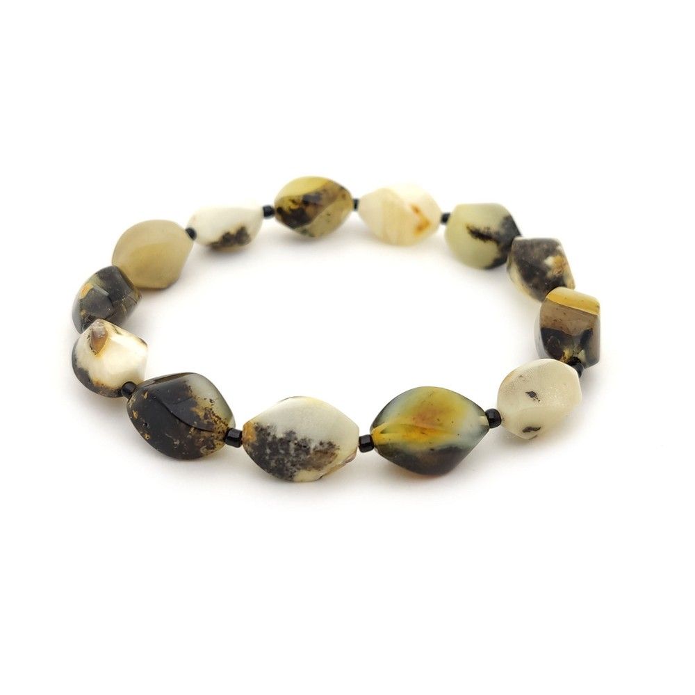 Браслет "Елена" янтарь