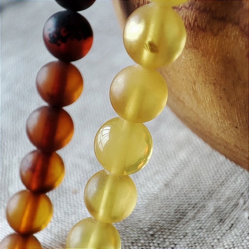 Четки будд. янтарь