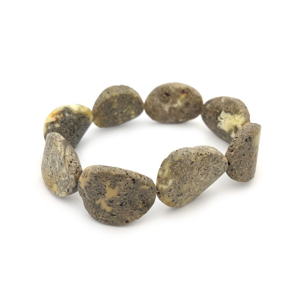 Браслет "Чипсы"  Янтарь