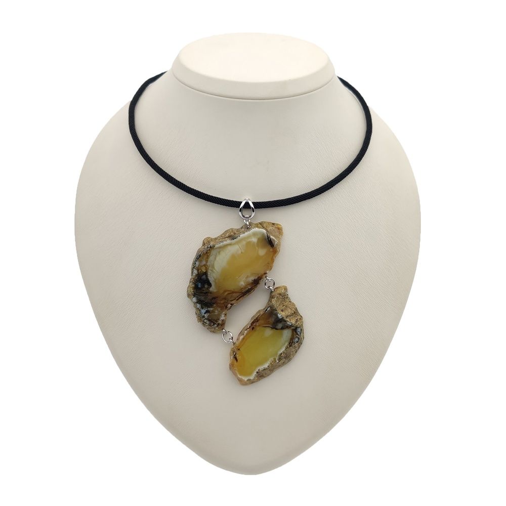 Колье авторское Янтарь