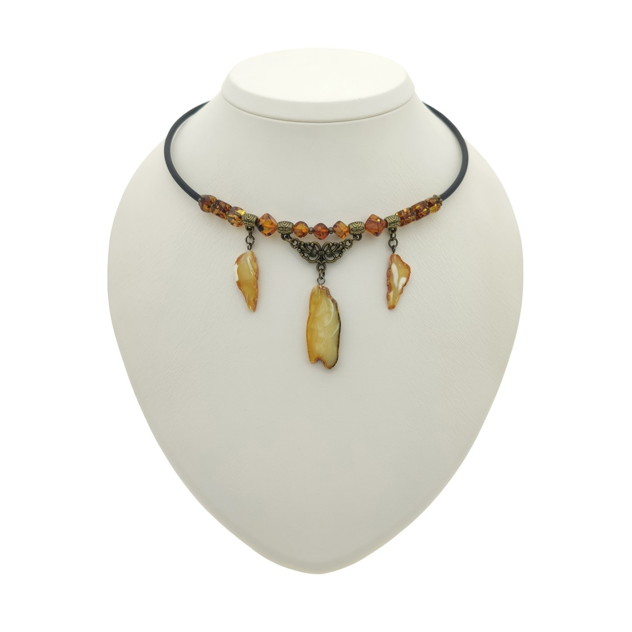Колье Янтарь