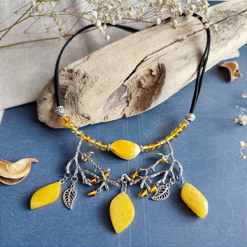 Колье Янтарь 7306307003 (1)