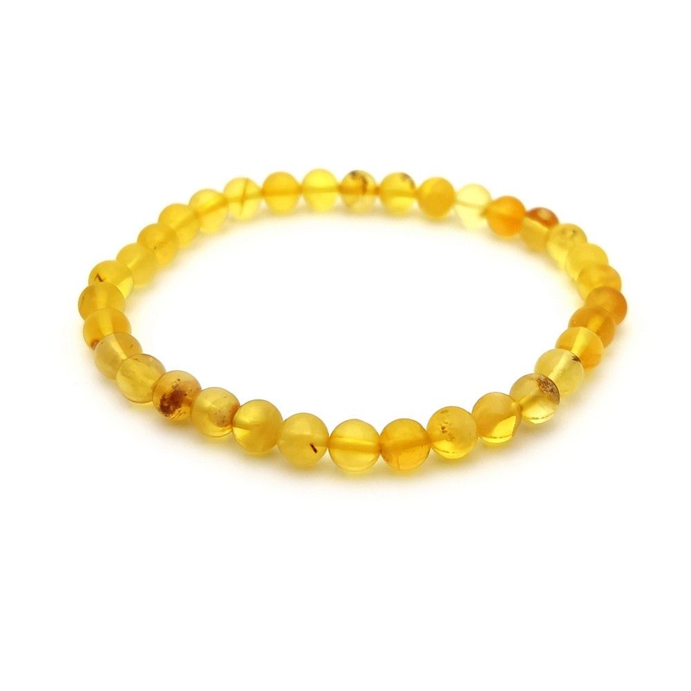 Браслет "Шар" янтарь