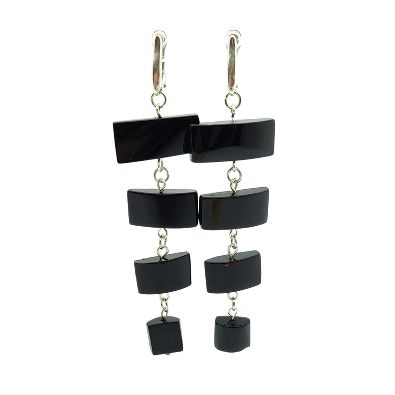 Серьги  ПСР, Янтарь 2113205166