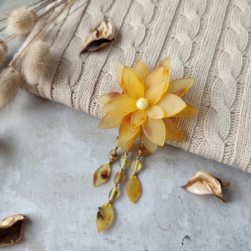 Брошь-кулон 