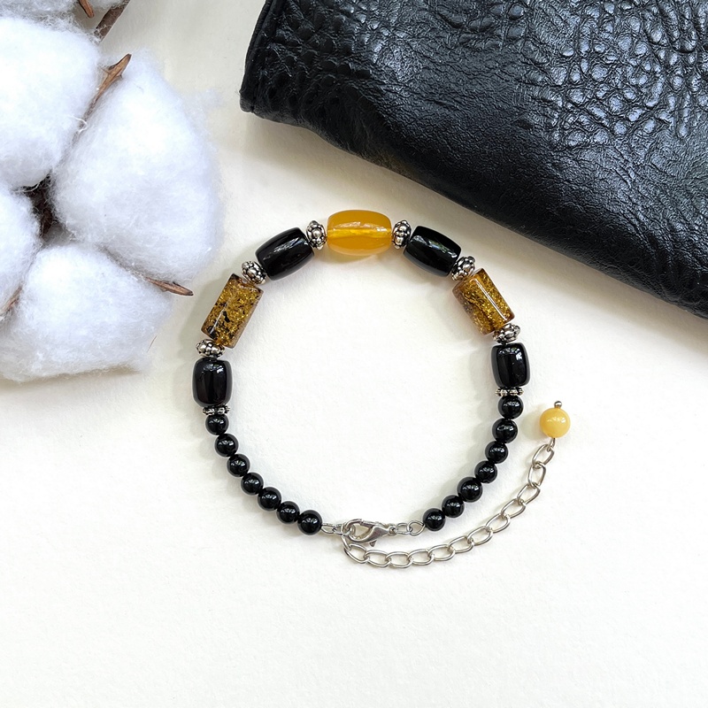 Браслет  янтарь 3506214063-1