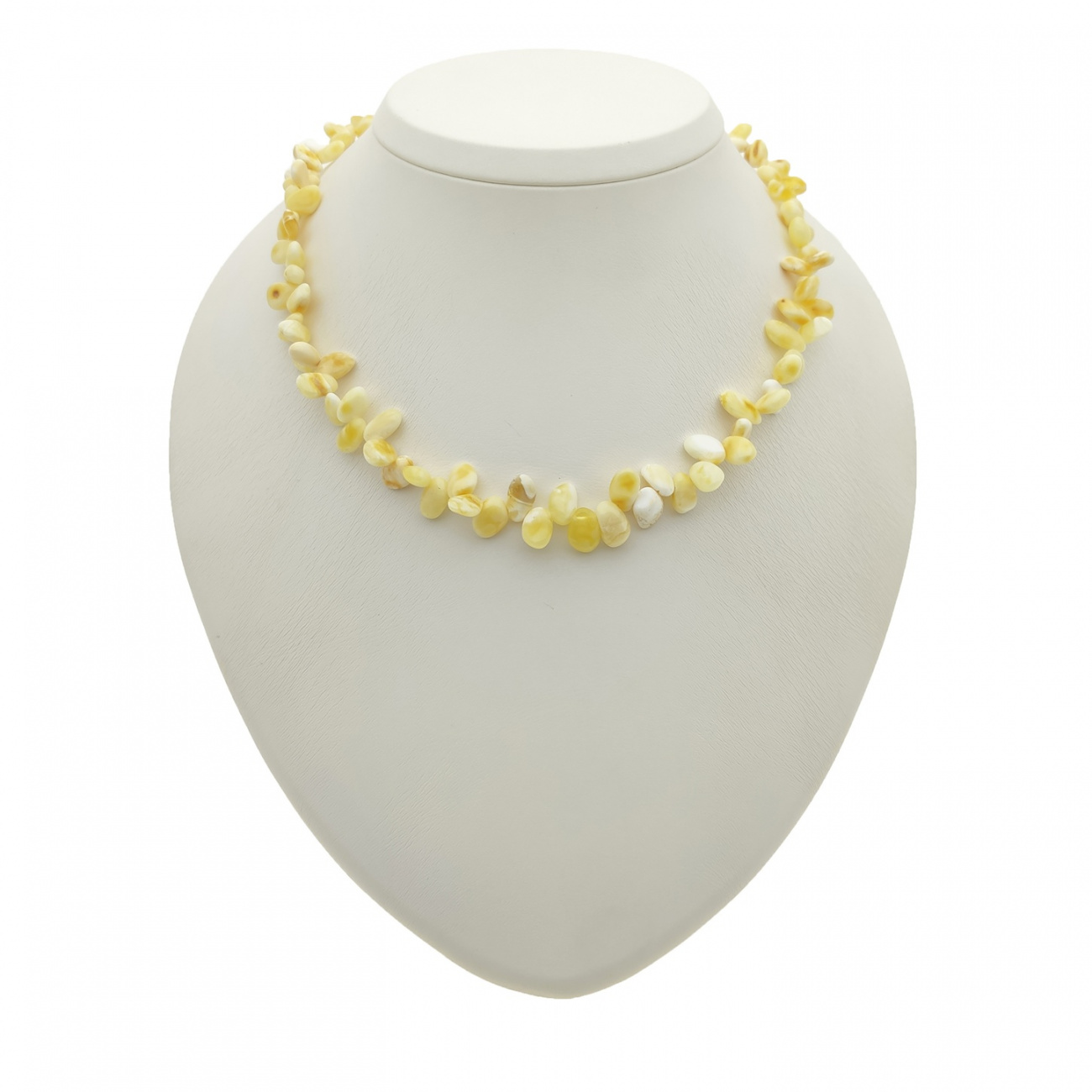 Бусы "Облепиха" янтарь