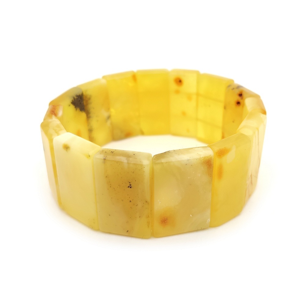 Браслет Муж. янтарь