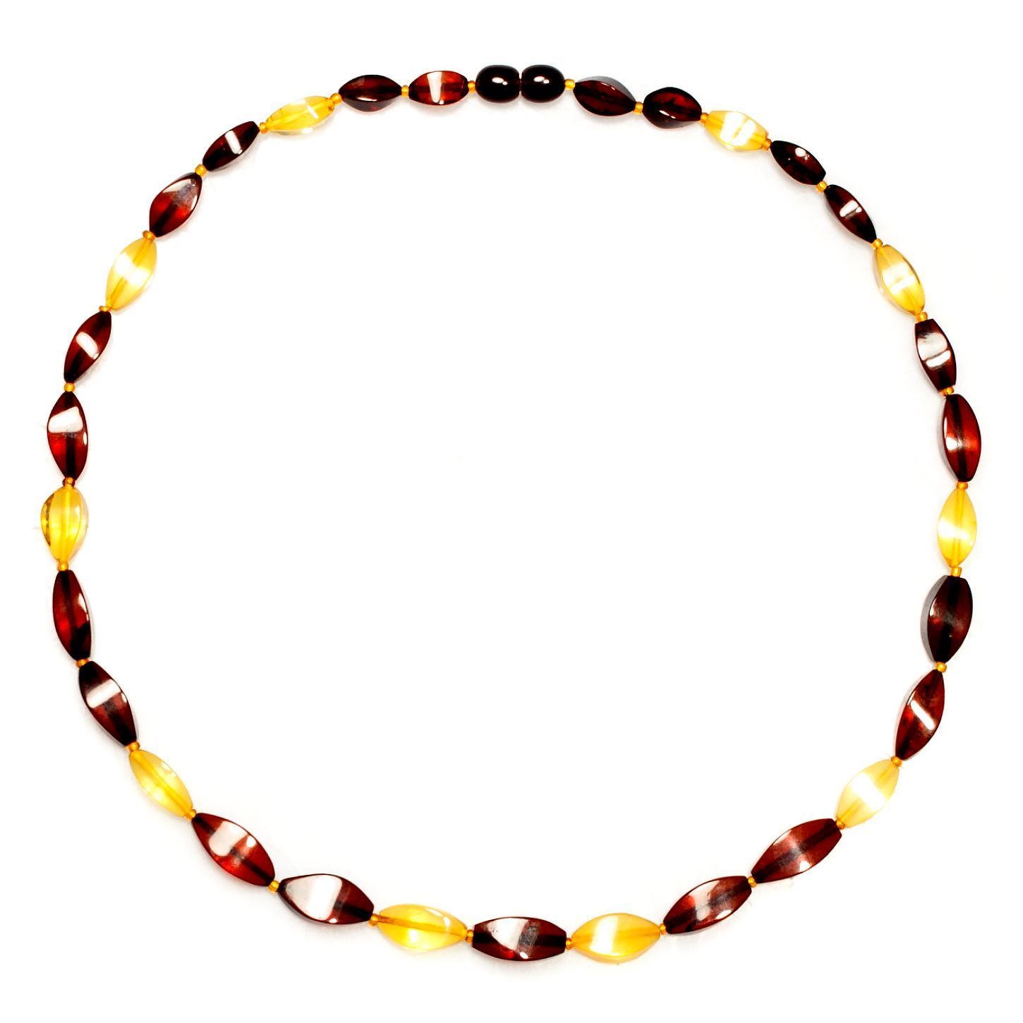 Бусы "Аленка" из янтаря