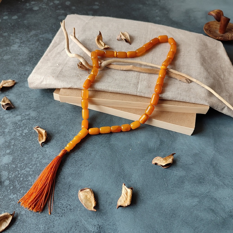 Четки мусульманские янтарь