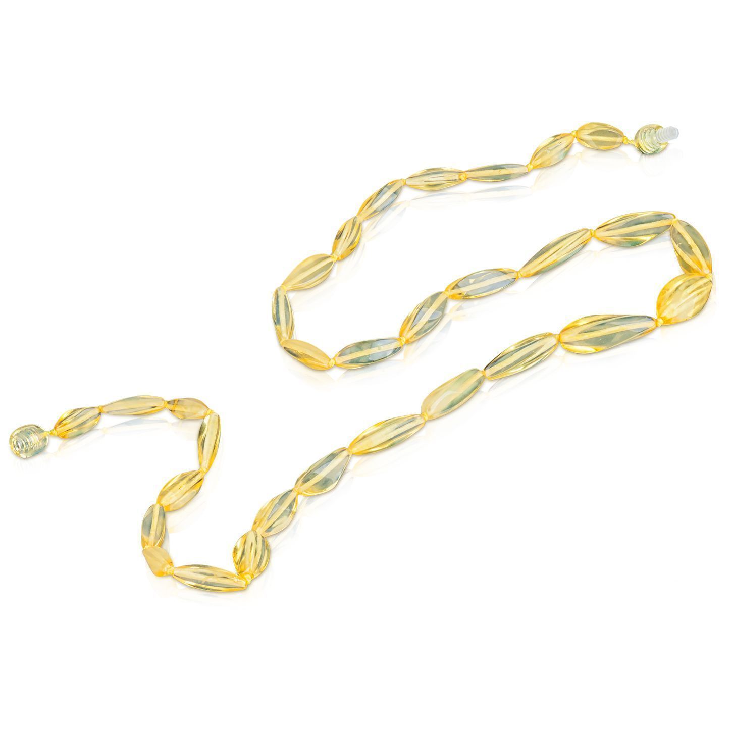 Бусы "Елена" янтарь