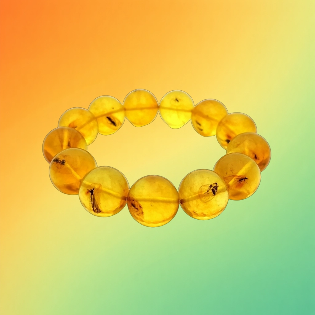 Браслеты из янтаря