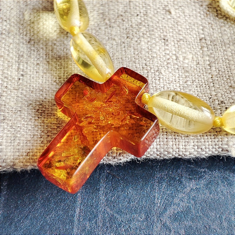 Бусы детские из янтаря 5403029935 (1)