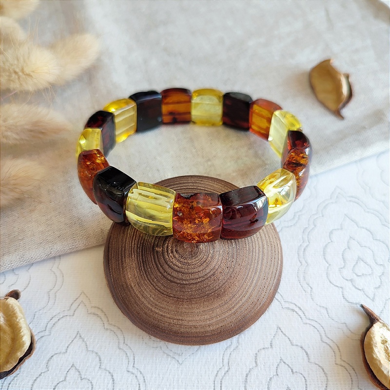 Браслет пласт. янтарь 3501119513 (2)