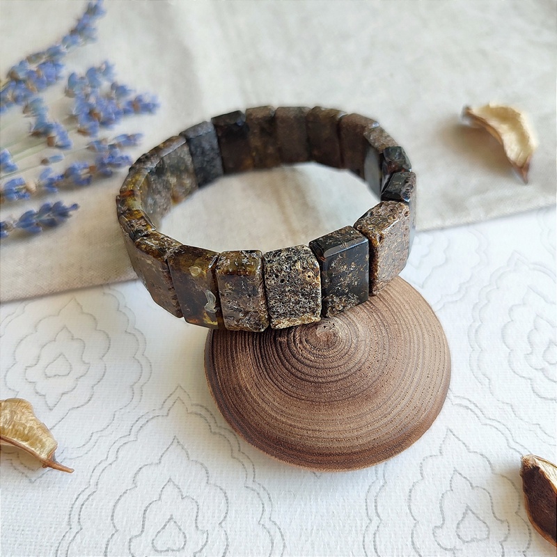 Браслет Муж. янтарь 3011119492 (1)