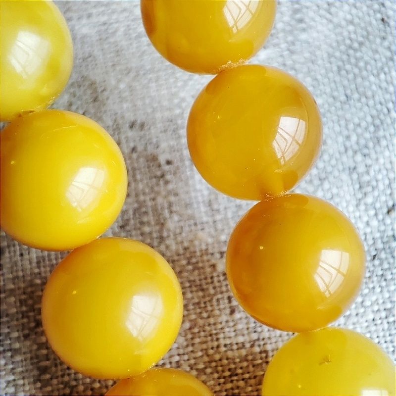 Четки буддийские янтарь