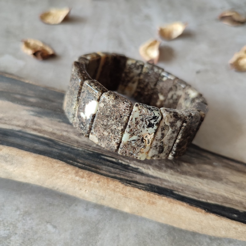 Браслет Муж. янтарь 3051119493-3