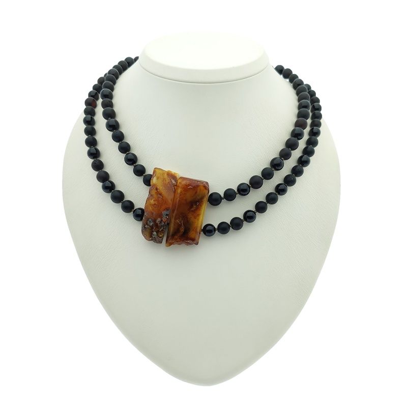 Колье  Янтарь