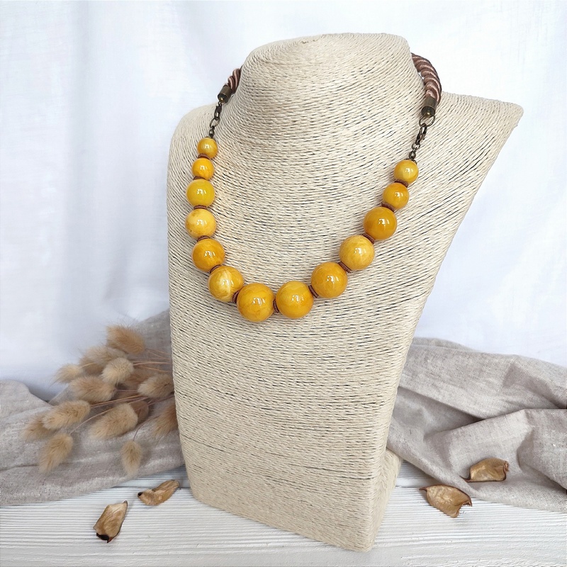 Колье 2 в 1,  Янт.Пресс 7347717778 (7)