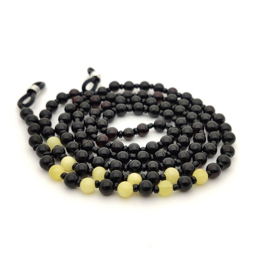 2,Шнурок для очков, янтарь