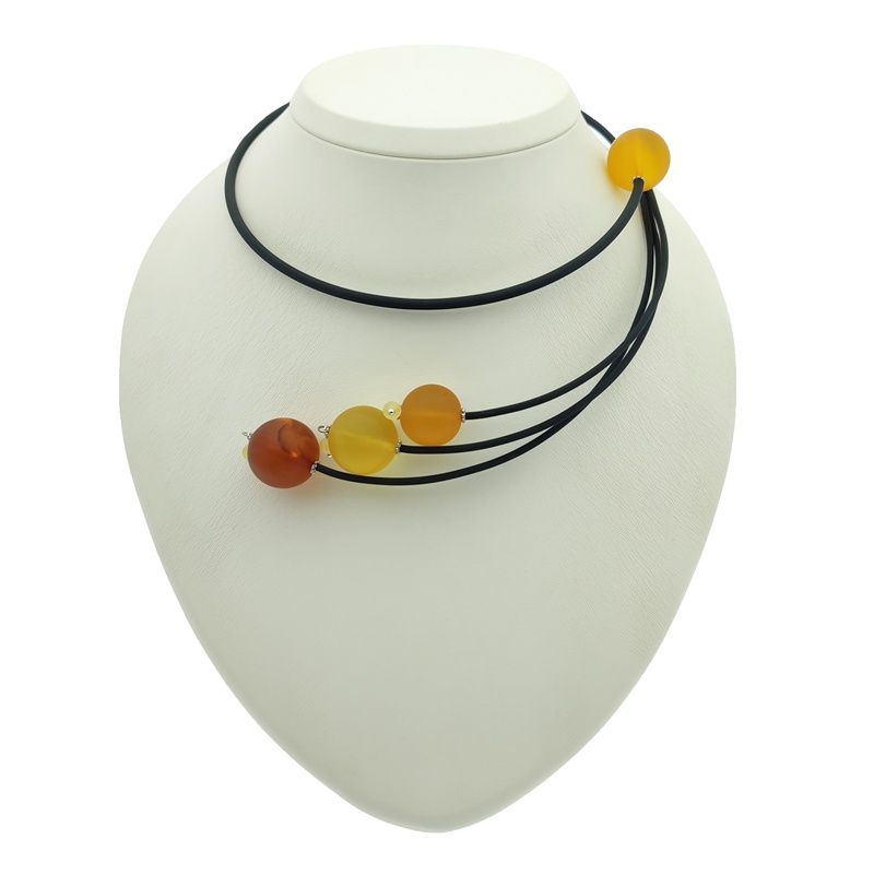 Колье "Италия" Янтарь