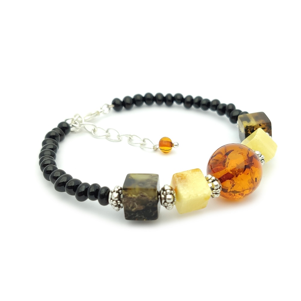 Браслет янтарь 3506214074
