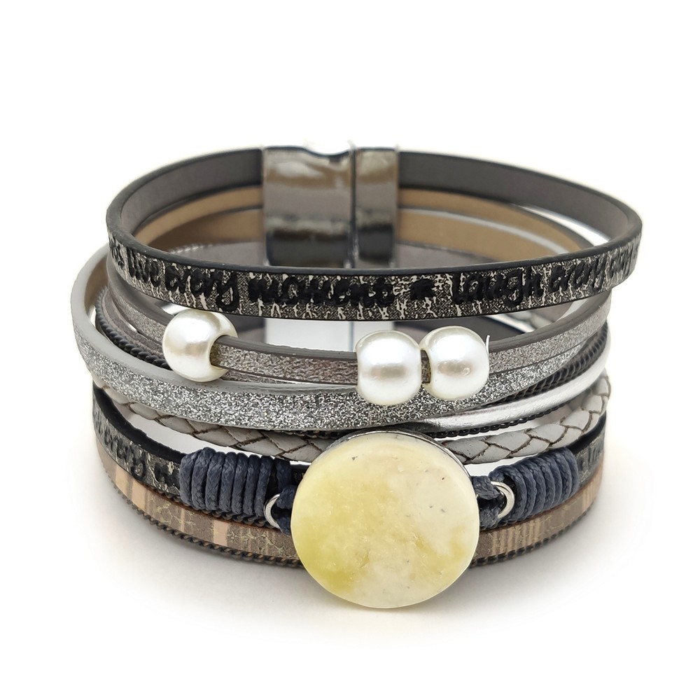 Браслет на кож.  ремешке