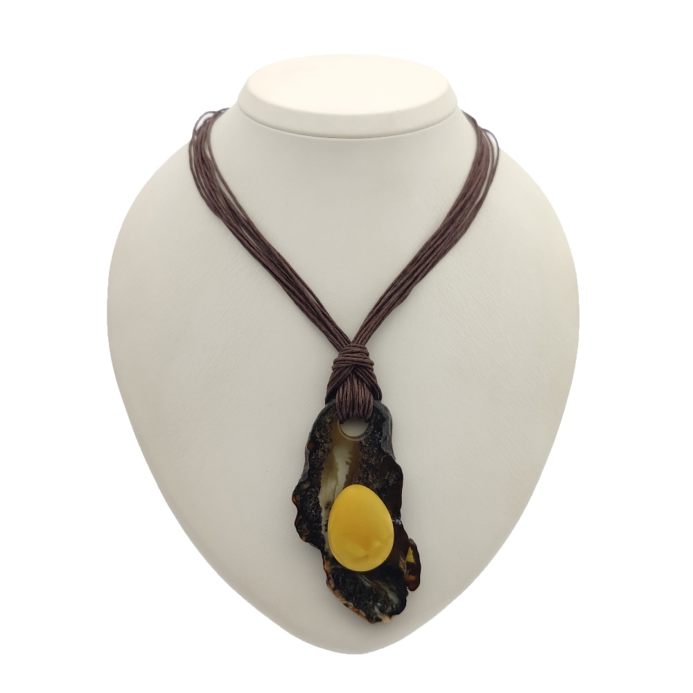 Колье авторское Янтарь а7501300001