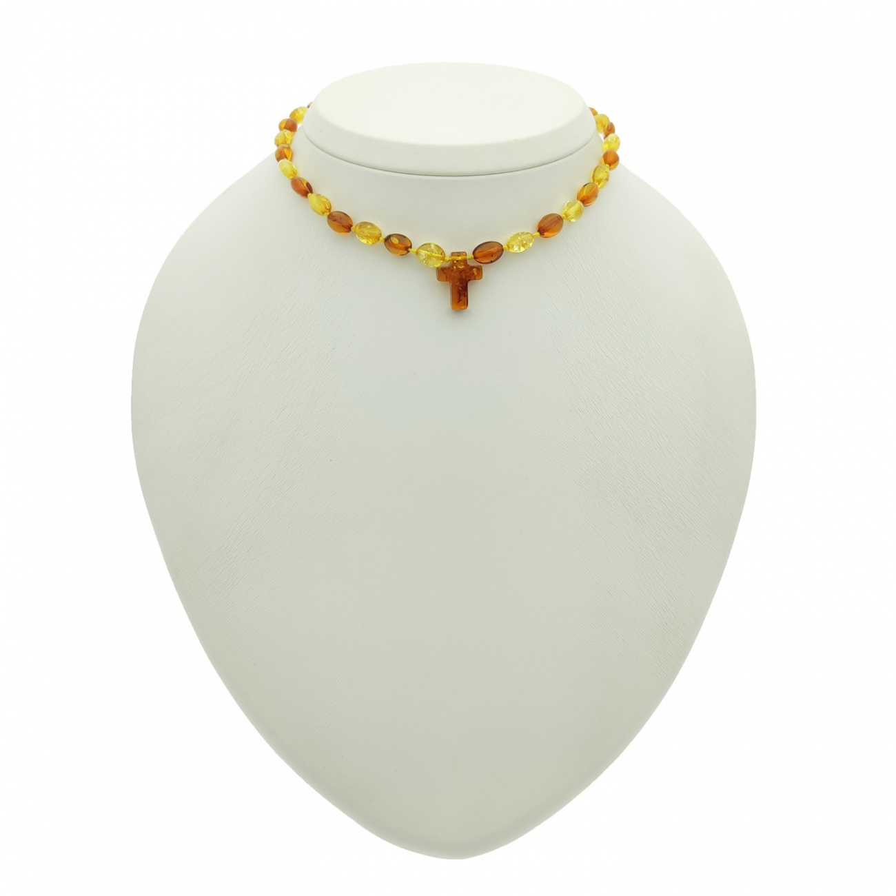 Бусы детские из янтаря