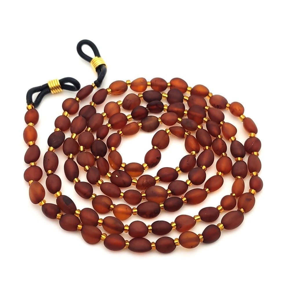 1,Шнурок для очков, янтарь