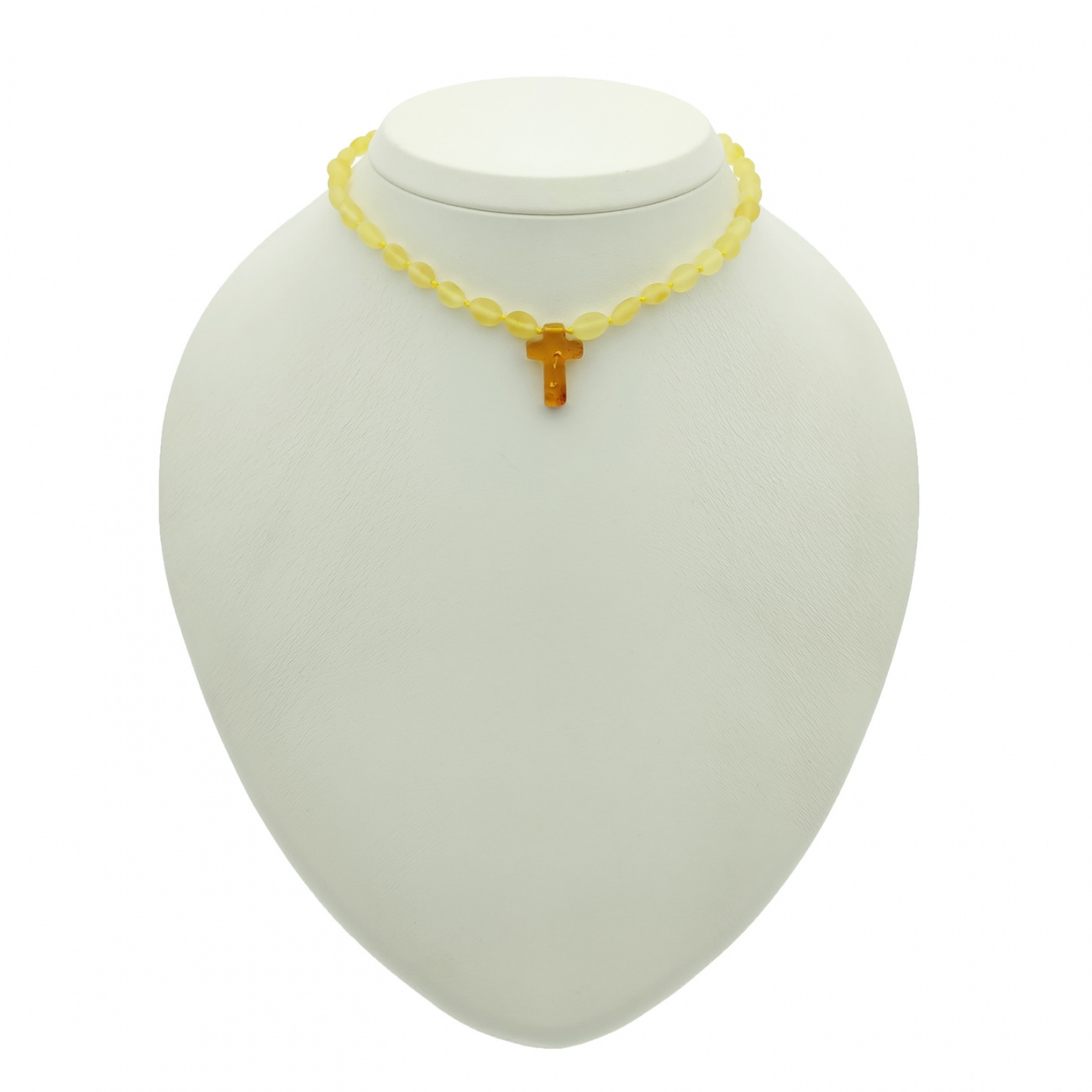 Бусы детские из янтаря