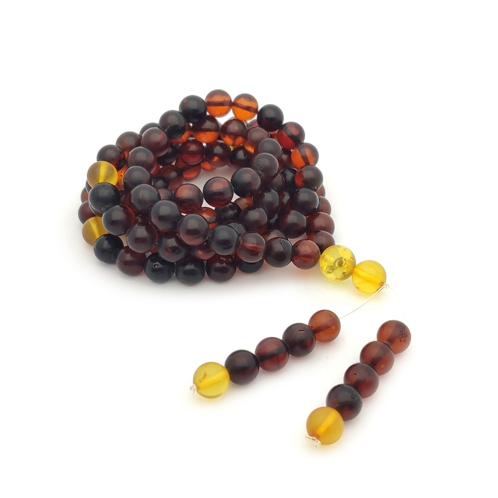 Четки буддийские янтарь