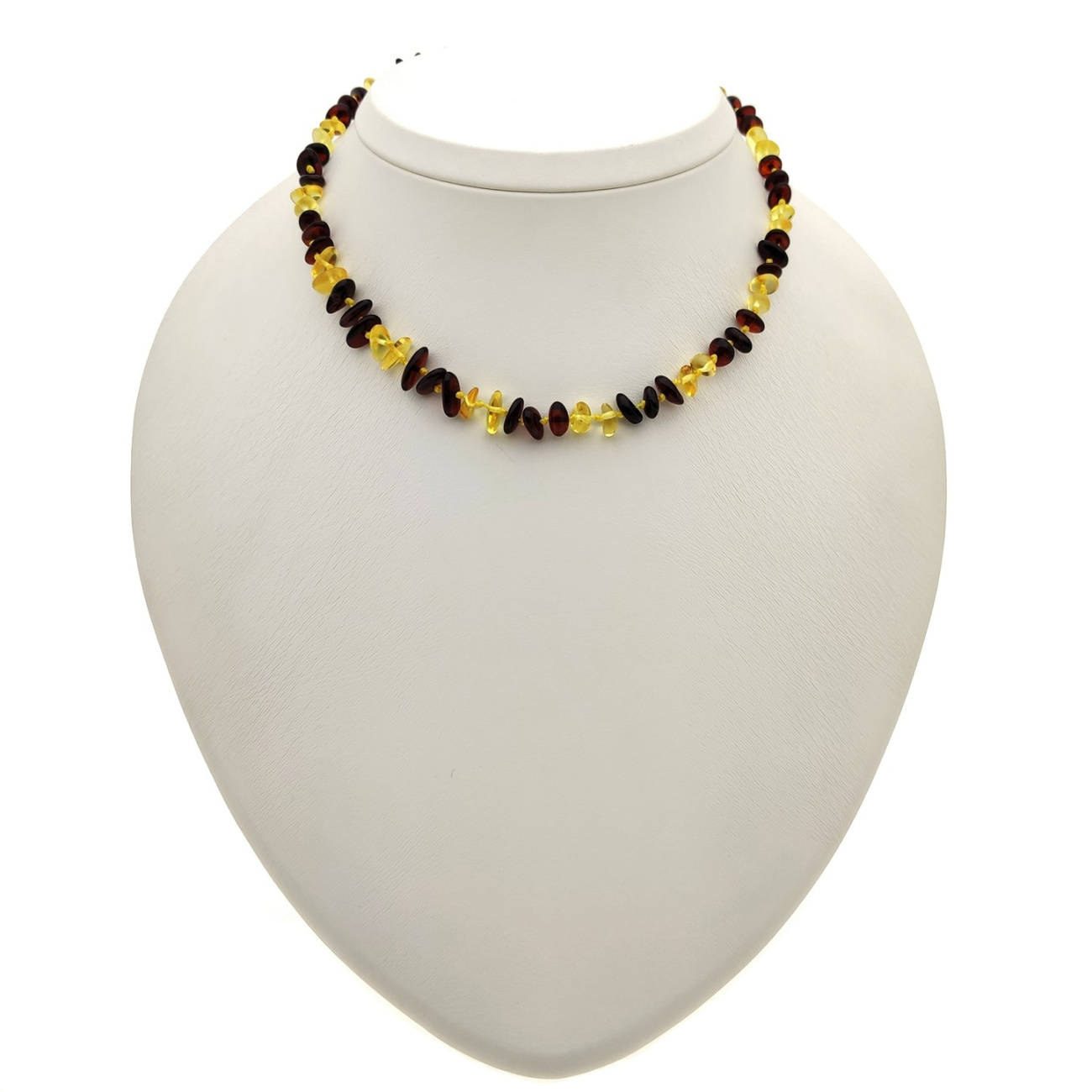 Бусы детские из янтаря