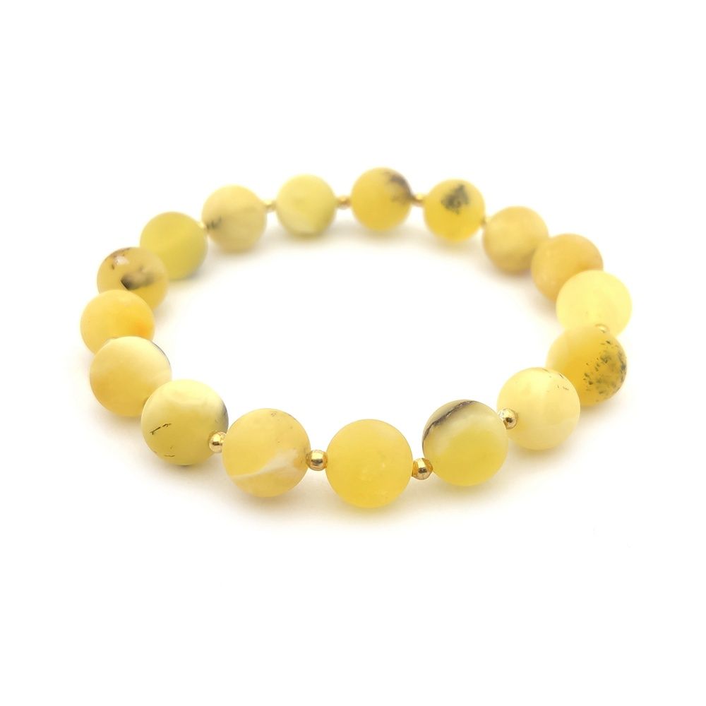 Браслет "Шар" янтарь