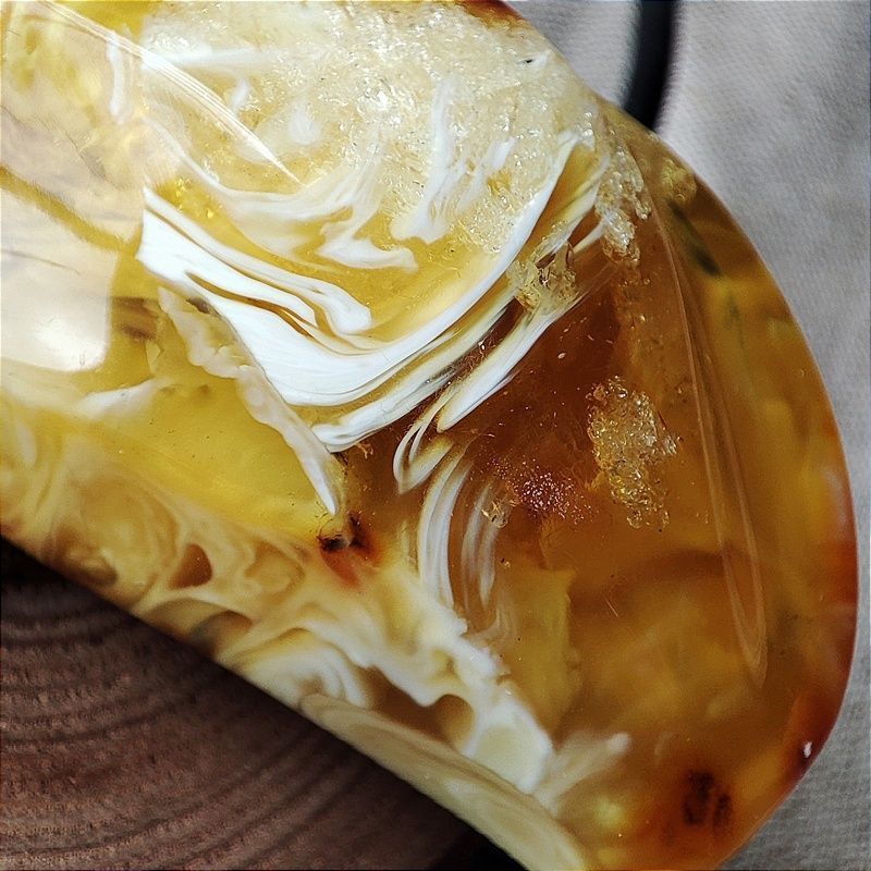 Колье "Ева" янтарь