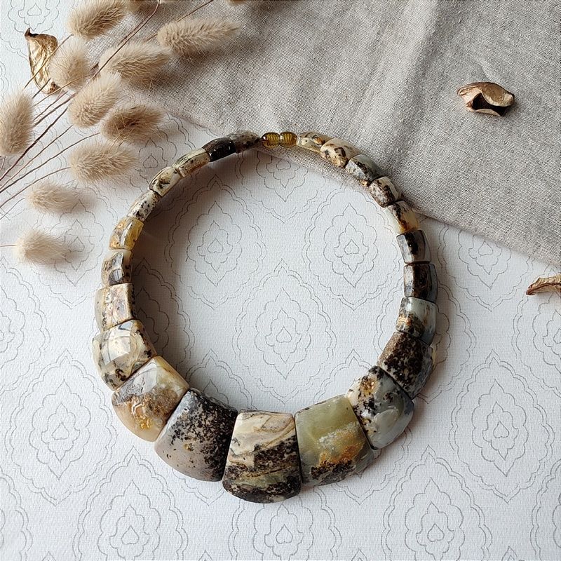 Колье "Клеопатра" Янтарь