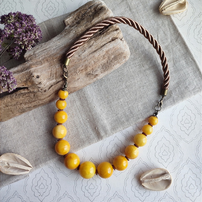 Колье 2 в 1,  Янт.Пресс 7347717778 (2)