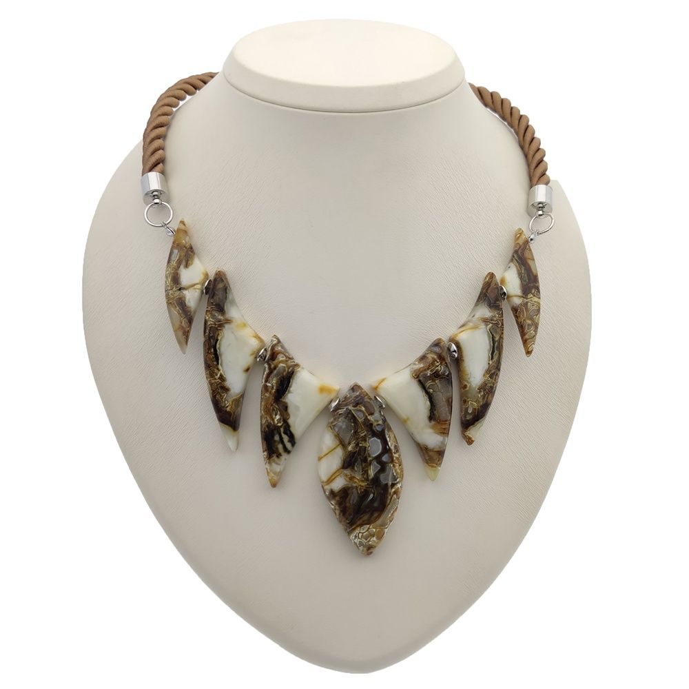 Колье авторское Янтарь