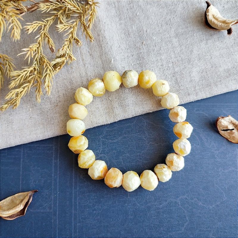 Браслет "Кусанка" янтарь