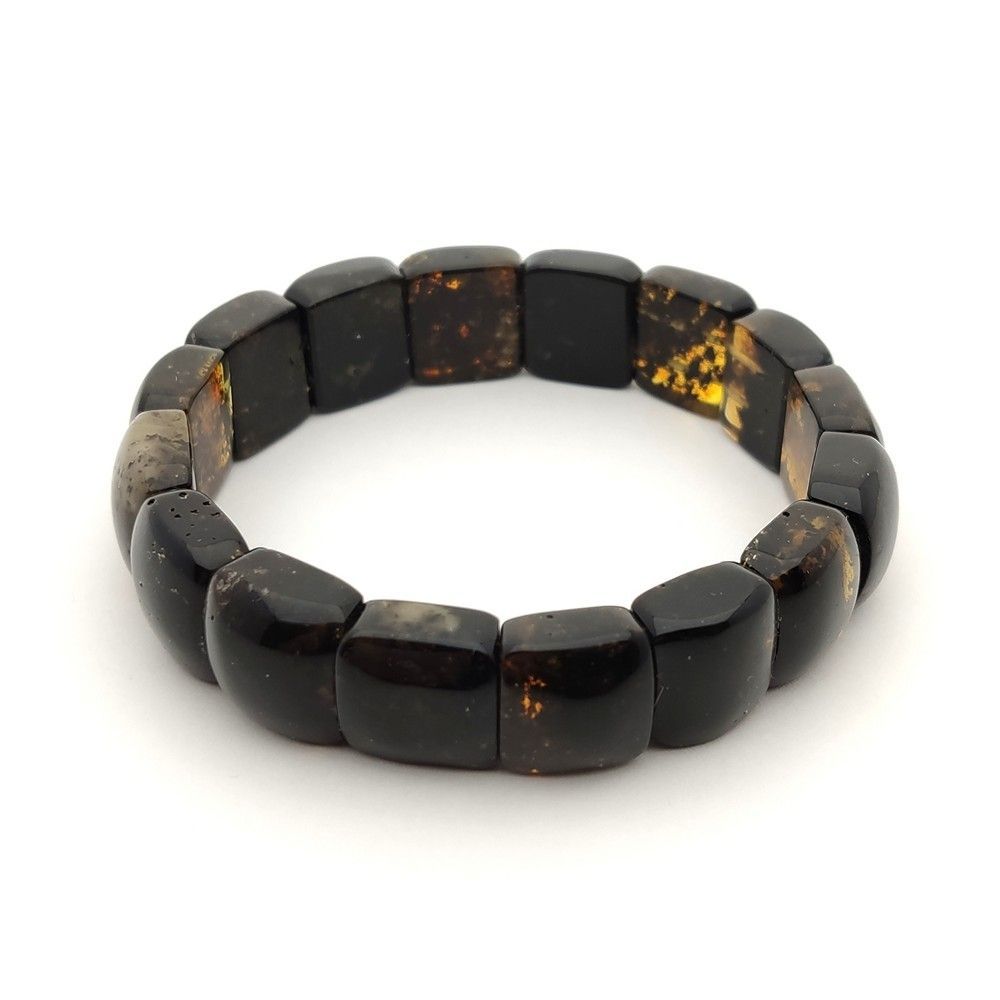 Браслет "Ириска" янтарь