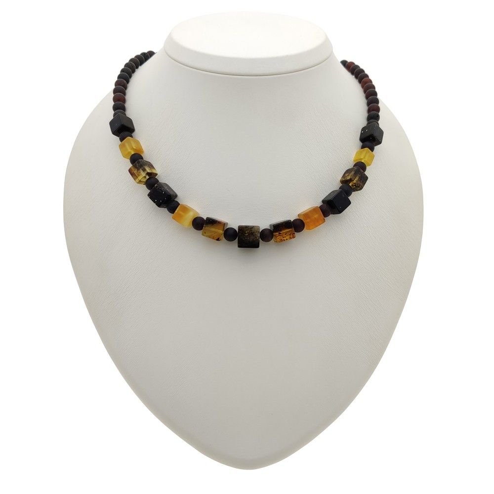 Бусы "Шар" из янтаря